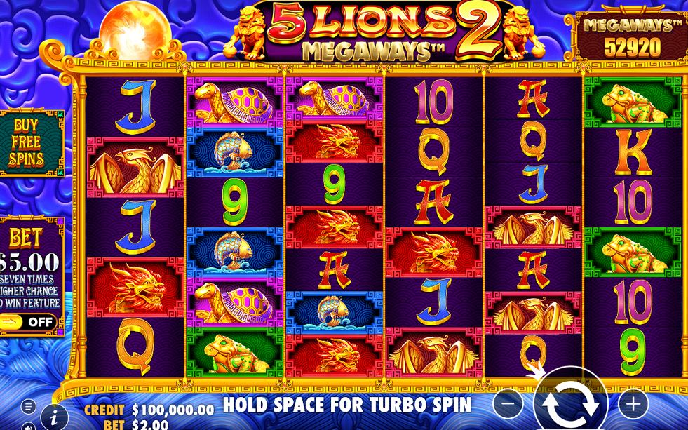 5 Lions Megaways 2